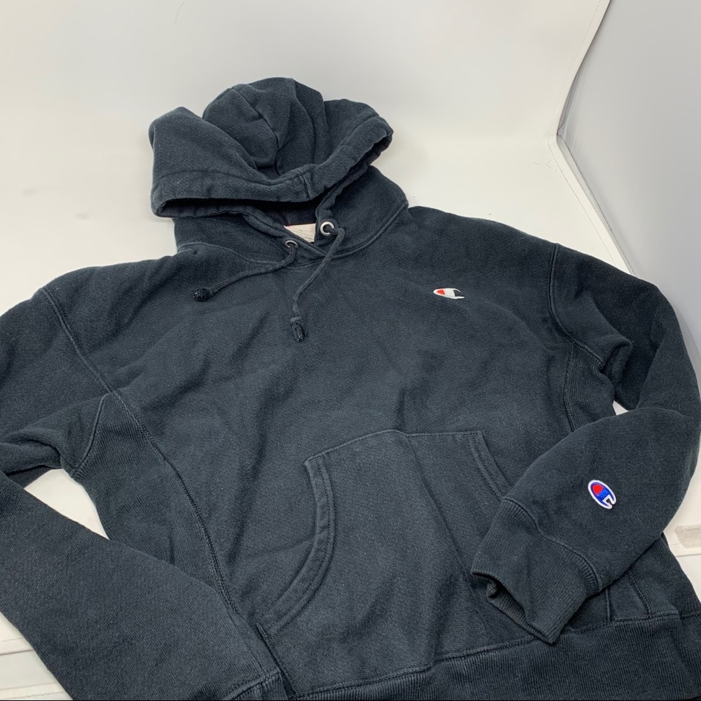 Champion hoodie women size S black CL